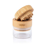 RYOT Wood Top GR8TR Grinder w/ Glass Jar Body - 2.5"
