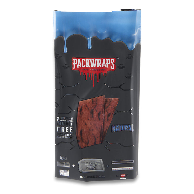 Packwraps x Twisted Hemp Wraps 2pk with Glass Tip - Naturals