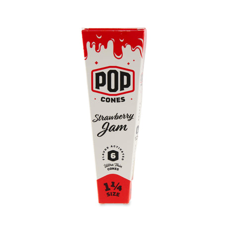 Pop Cones 1 ¼ Size Ultra Thin 6pk Cones - 24ct Display