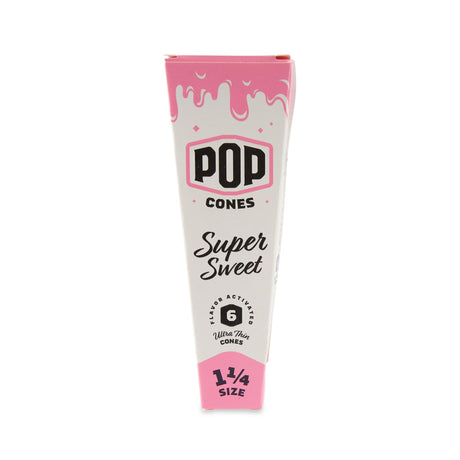 Pop Cones 1 ¼ Size Ultra Thin 6pk Cones - 24ct Display