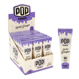 Pop Cones King Size Ultra Thin 3pk Cones - 24ct Display