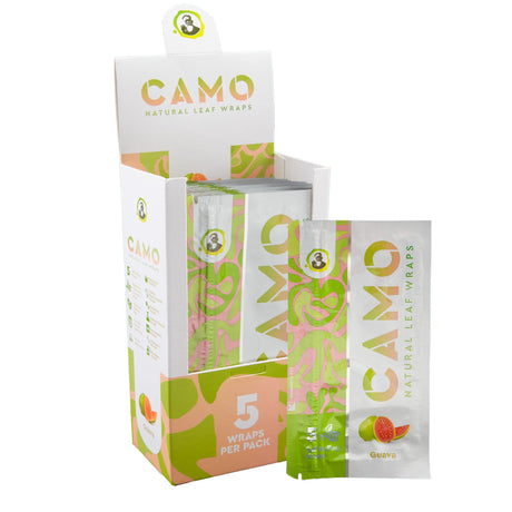 Camo Natural Leaf Wraps 5pk – 25ct