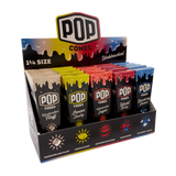 Pop Cones Unbleached Assorted Flavor Cones – 25ct Display