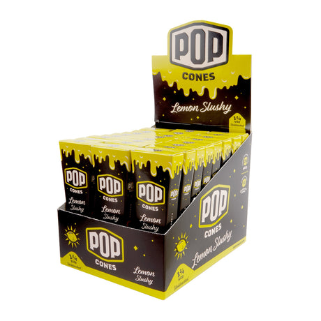 Pop Cones 1 ¼ Unbleached Cones - Berry & Dessert Mix 24ct Display