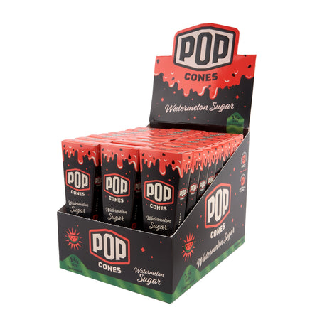 Pop Cones 1 ¼ Unbleached Cones - Berry & Dessert Mix 24ct Display