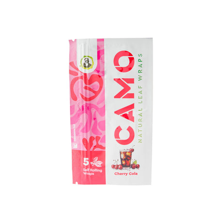 Camo Natural Leaf Wraps 5pk – 25ct