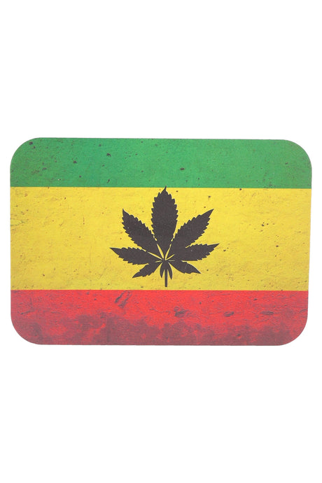 Small Art Metal Rolling Tray with Magnetic Lid – 7″ × 5″ – Select Design