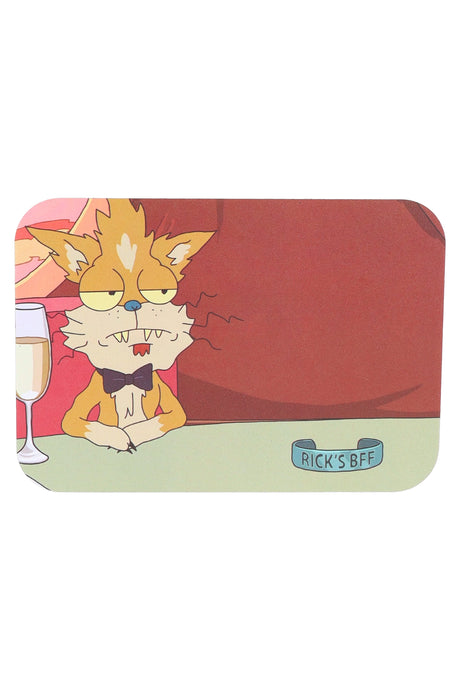 Small Art Metal Rolling Tray with Magnetic Lid – 7″ × 5″ – Select Design