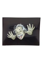 Small Art Glass Rolling Tray – 6½″ × 4¾″ – Selectable Designs