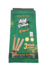 OME Palm Leaf Organic Pre-Rolls Display – 3 Medium Rolls/Pack – 15 Packs