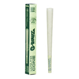 G-Rollz King-Size Organic Hemp Pre-Rolled Cones 72ct Box with Single Cone Display