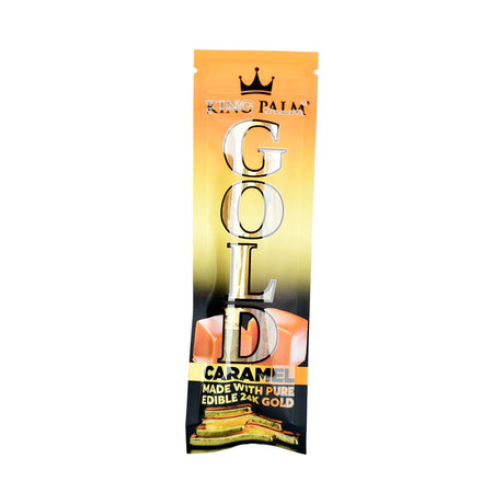 King Palm 24K Gold King Size Cone in Caramel Flavor Front View