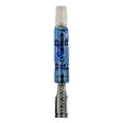 DynaVap BB3 Vaporizer in Blue, Compact Design with Glass Body - Front View