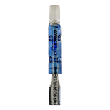 DynaVap BB3 Vaporizer in Blue, Compact Design with Glass Body - Front View