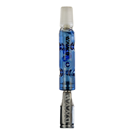 DynaVap BB3 Vaporizer in Blue, Compact Design with Glass Body - Front View