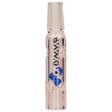 DynaVap BB3 pink glass stem showing three blue diffusion beads and divots inside the tapered midsection