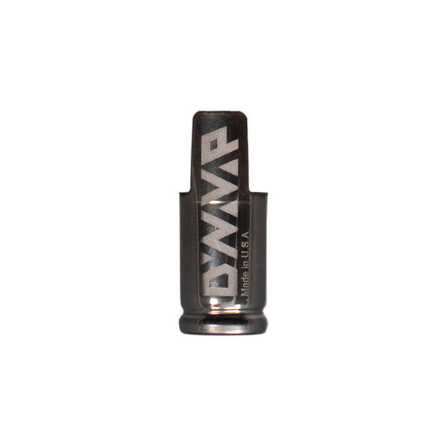 DynaVap Standard Cap stainless steel vaporizer cap shown in a straight-on product photo with digger tip visible
