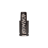 Close-up of the DynaVap Standard Cap highlighting the built-in digger tool at the top of the cap