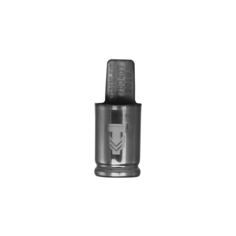 Low temperature captive cap for dynavap vaporizer front view