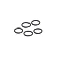 DynaVap High-Temp O-Ring Replacement Kit showing the five gray O-rings included in this kit