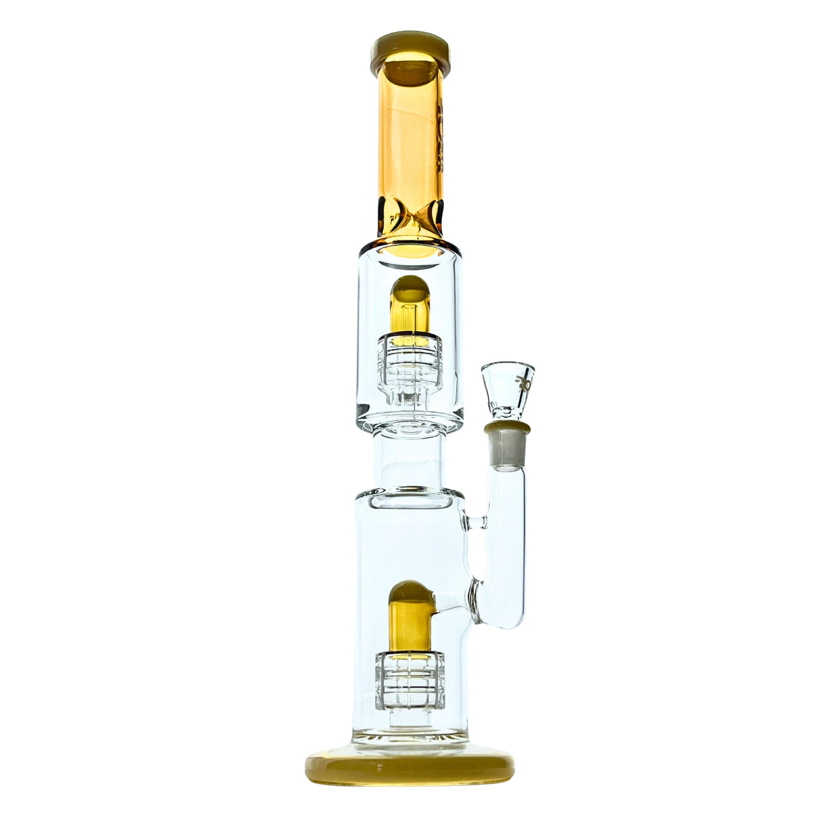 StormRock 16" Double Matrix Ice Bong