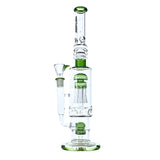 Sequoia 16" Rock Glass Dual Tree Perc Bong
