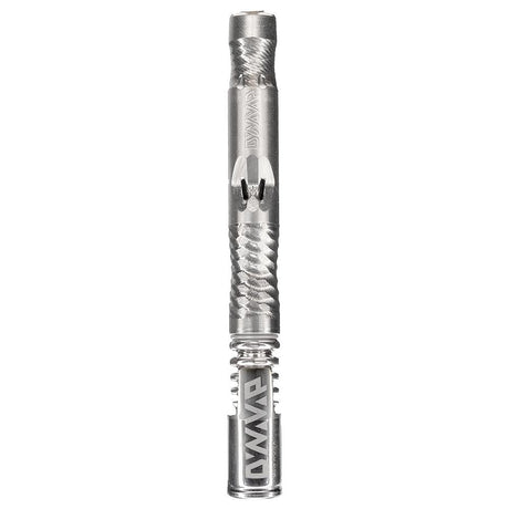 DynaVap The M 2021 Edition vaporizer shown capped, with the stainless steel Tip and Captive Cap assembled.