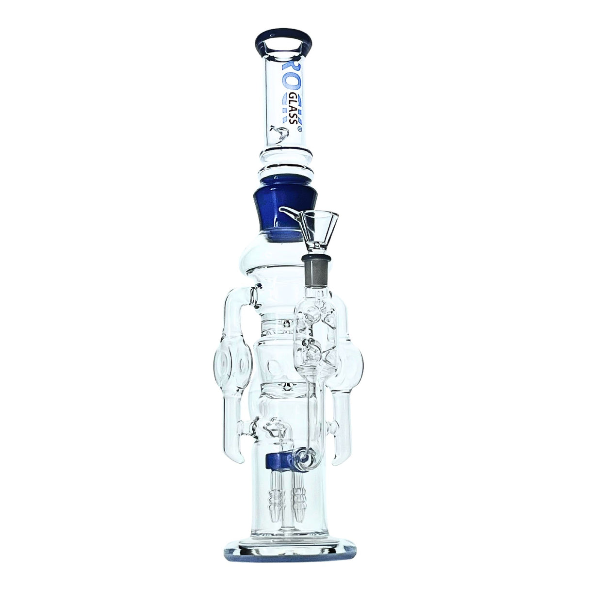 The Leviathan 20" Rock Glass Recycler Bong