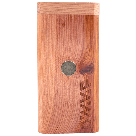 Dynastash vaporizer storage in cedar front view