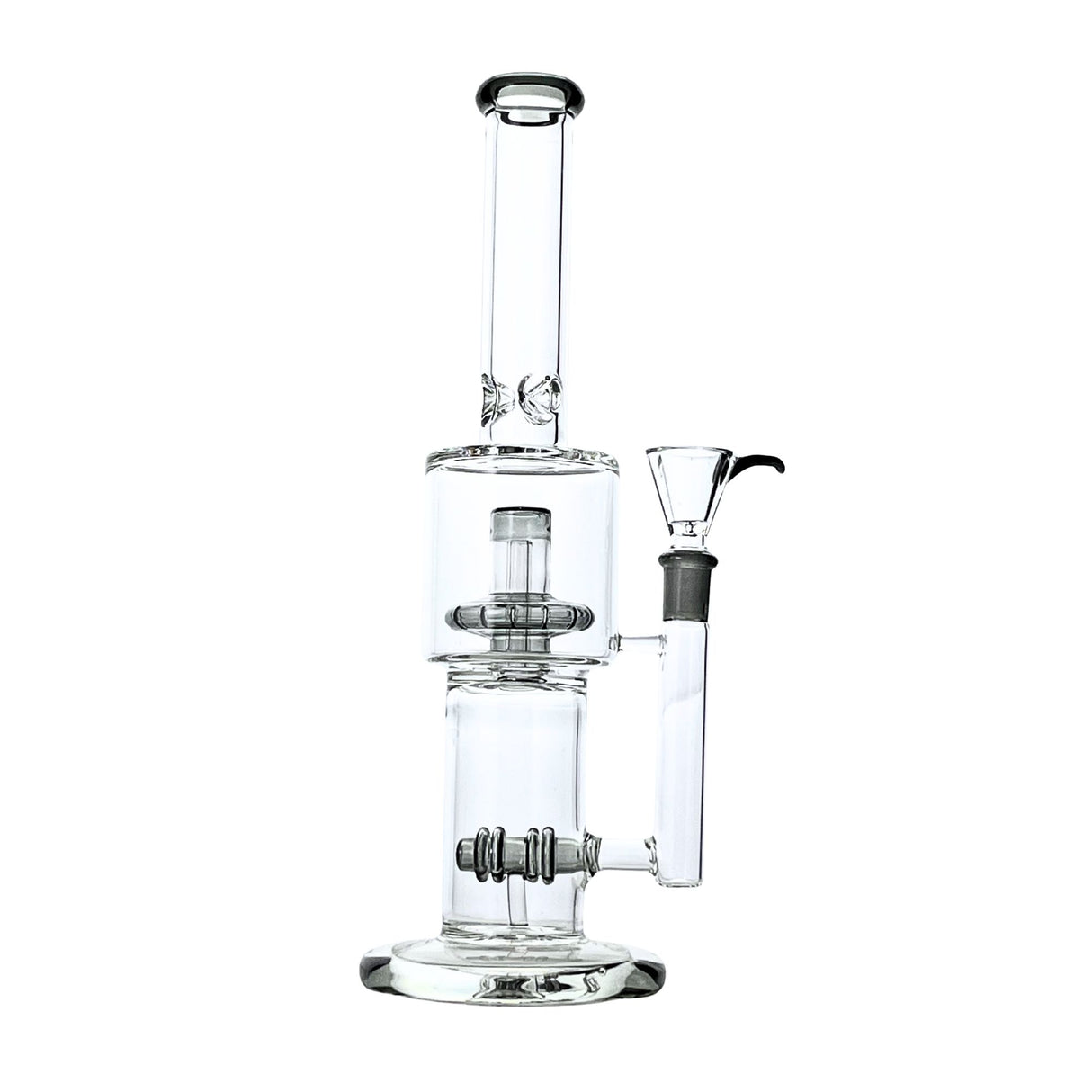Twin-Pulse 12" Dual-Stage Percolator Dab Rig