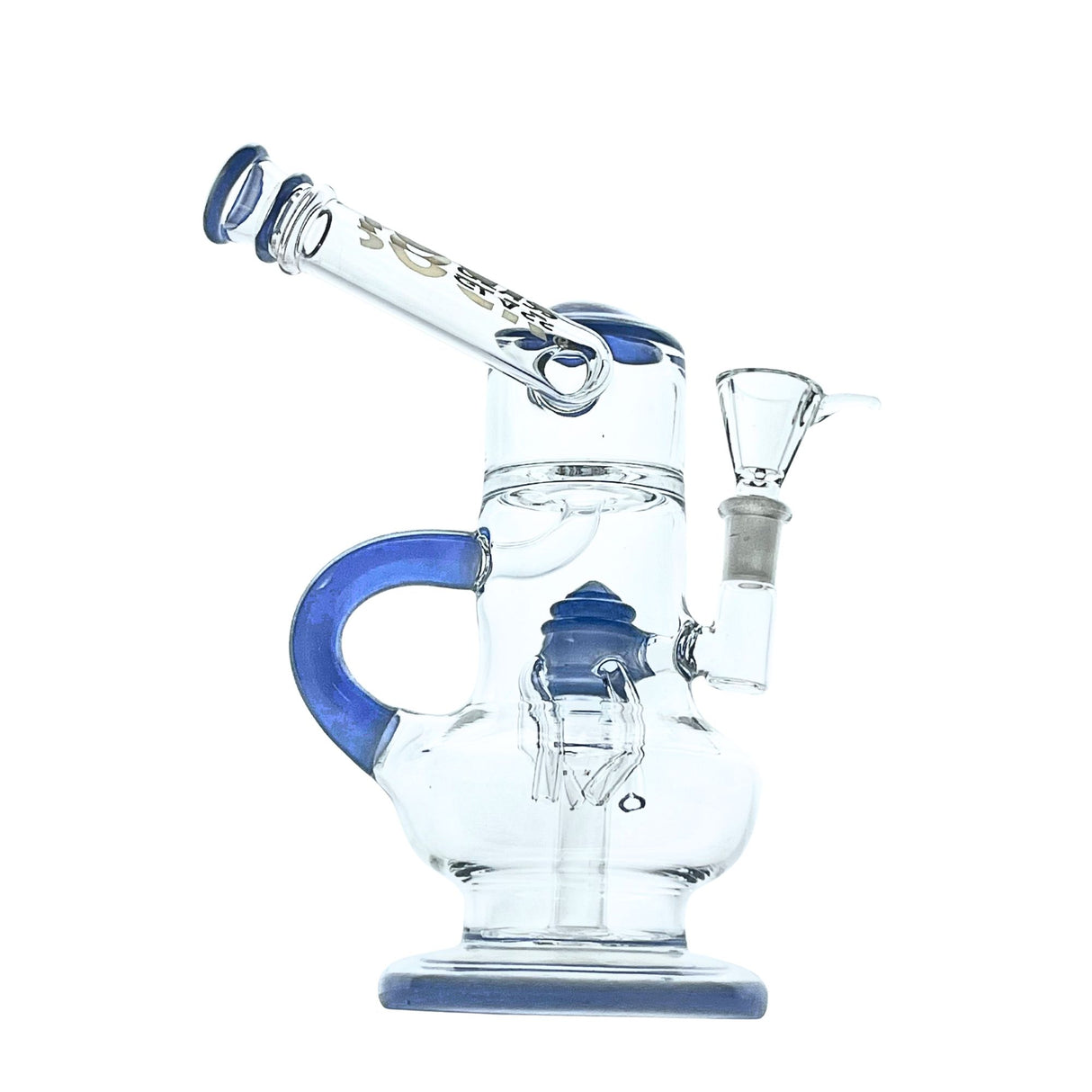 Rock Glass 10" Hydra-Tower Dab Rig