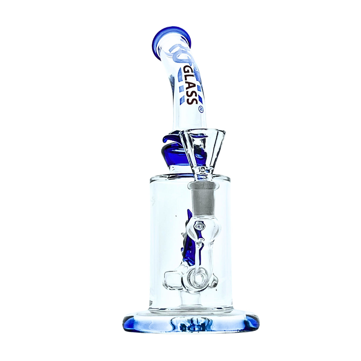 Rock Glass BubbleFlow 10″ Rig