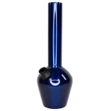 DynaVap Chill Steel Pipe in Blue - Front View on Seamless White Background