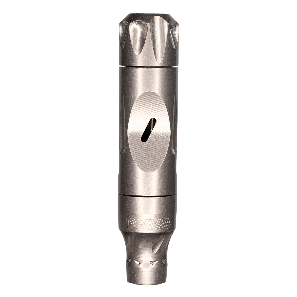 The VonG (i): Titanium Vaporizer by DynaVap - Front View on Seamless Background