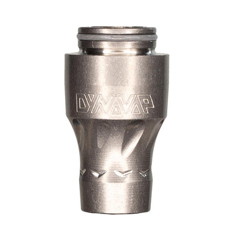 Close up of the tapered mouthpiece on the DynaVap VonG (i) Titanium, sized to fit 10mm and 14mm joints.