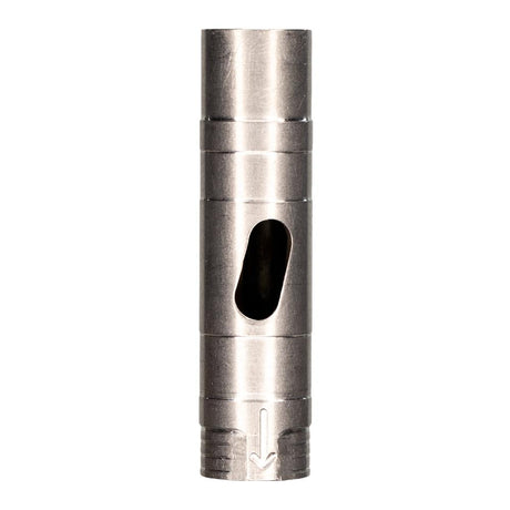 Close up of the internal titanium liner inside the DynaVap VonG (i) Titanium extraction chamber.