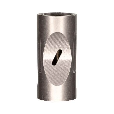 DynaVap The VonG (i): Titanium vaporizer, front view on a seamless white background
