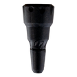 DynaVap Bonger - Black Silicone Water Pipe Adaptor for Vaporizers - Front View