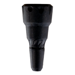 DynaVap Bonger - Black Silicone Water Pipe Adaptor for Vaporizers - Front View