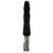 DynaVap The B vaporizer in Black, fully capped and assembled with the Captive Cap and Silicone Stem ready for use.