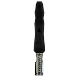 DynaVap The B vaporizer in Black, fully capped and assembled with the Captive Cap and Silicone Stem ready for use.