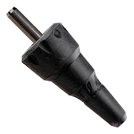 DynaVap Bonger - Water Pipe Adaptor in silicone, front view on a seamless white background