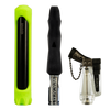 DynaVap 'The B' Starter Pack with green vaporizer, torch lighter, and wooden storage case