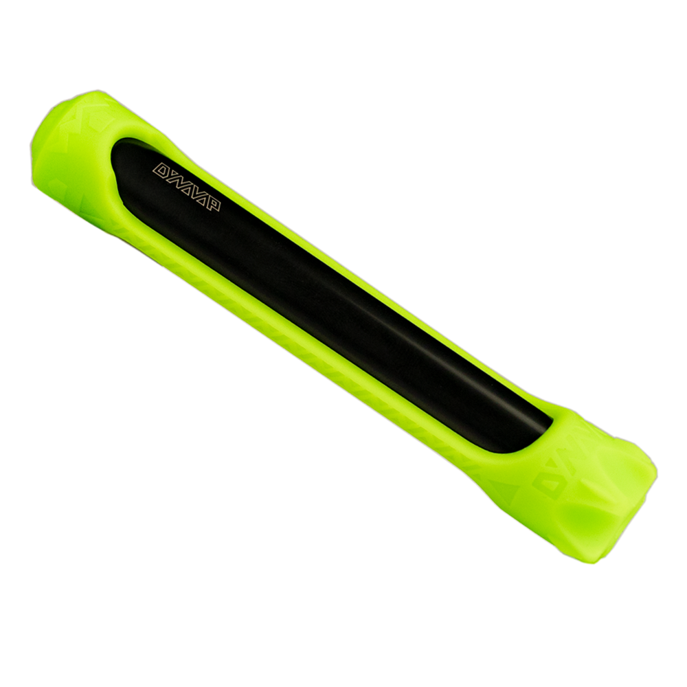 DynaVap SlingStash in Neon Green - Top View, Portable Vape Accessory with Secure Storage