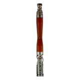 DynaVap The WoodWynd Vaporizer in Padauk Wood Variant - Front View on White Background