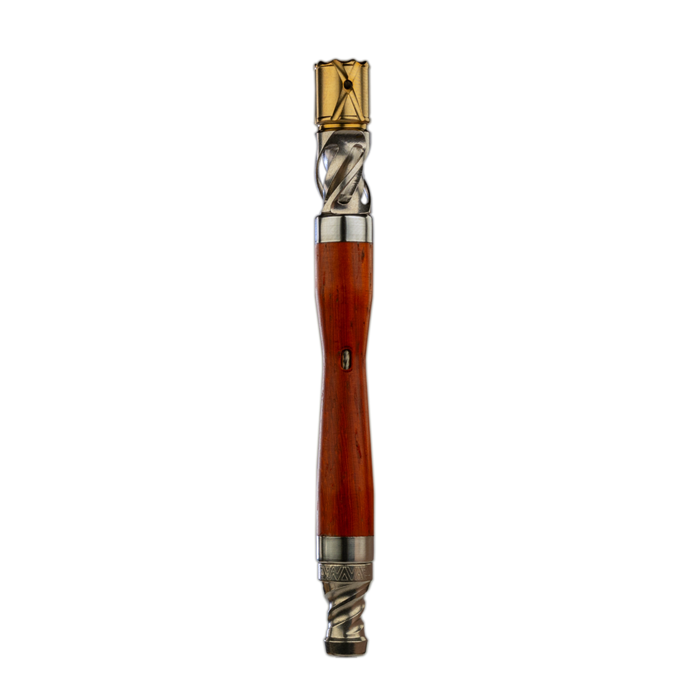 DynaVap The WoodWynd Vaporizer with Elegant Wood Finish - Front View