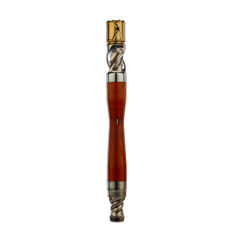 DynaVap The WoodWynd Vaporizer with Elegant Wood Finish - Front View