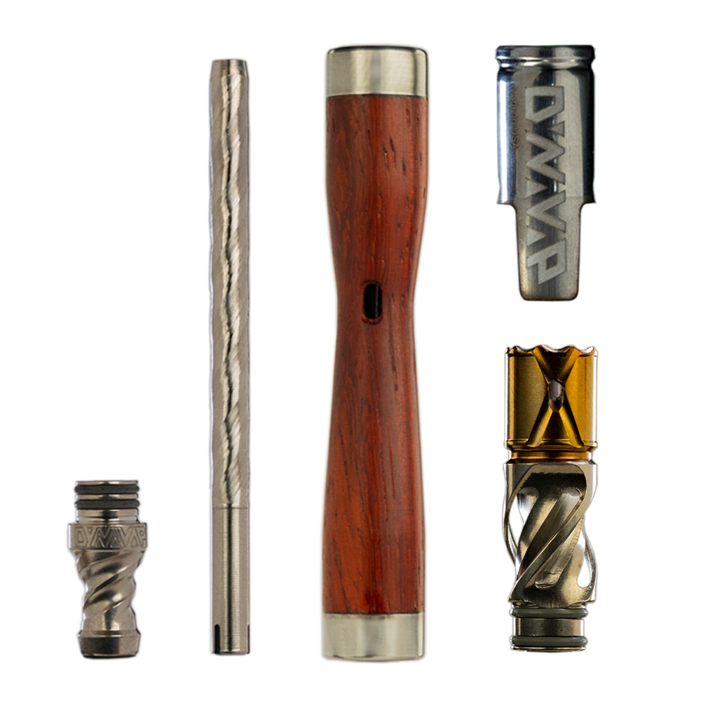 DynaVap The WoodWynd Vaporizer with Wood Finish - Multiple Views