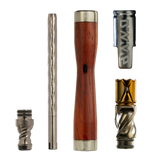 DynaVap The WoodWynd Vaporizer with Wood Finish - Multiple Views