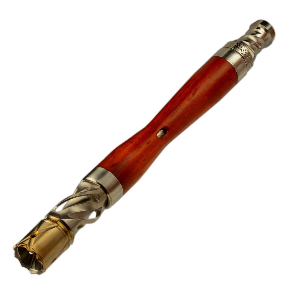 DynaVap The WoodWynd Vaporizer with Elegant Wood Finish and Durable Metal Accents